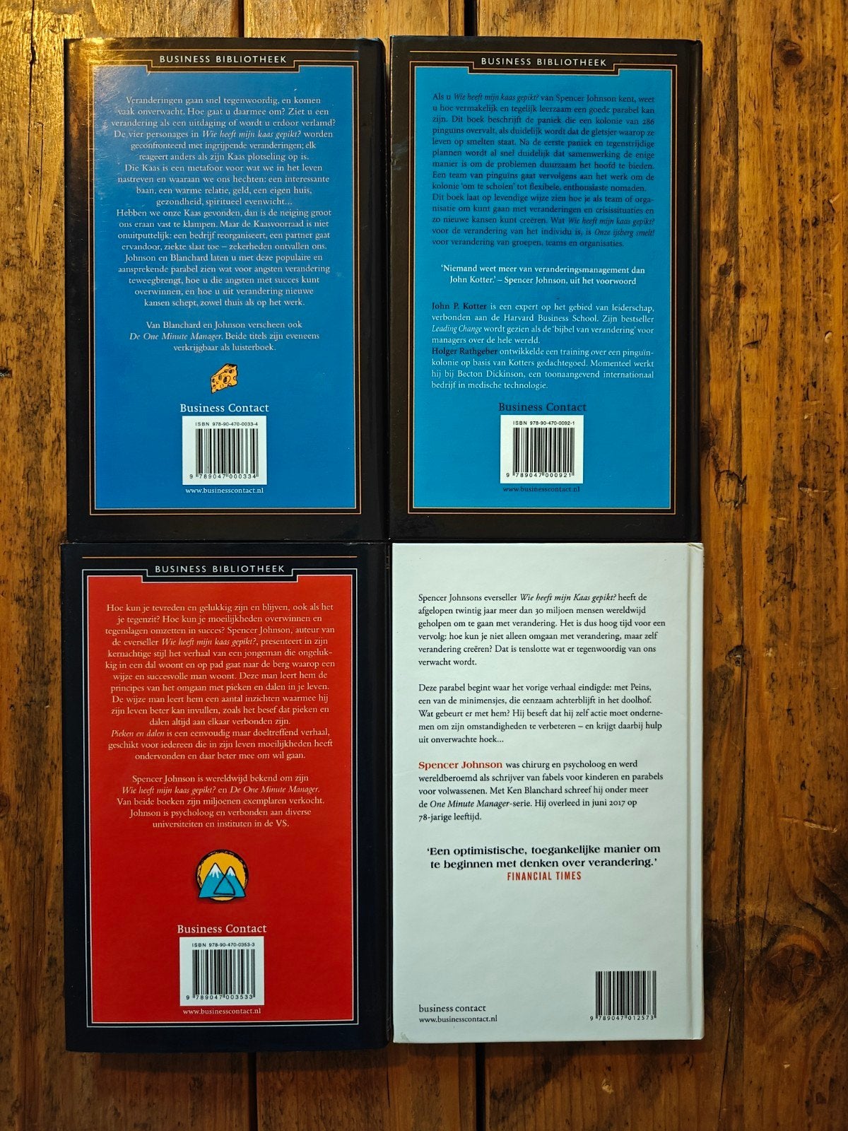 4 Boeken van de Business Bibliotheek., Boeken, Ophalen of Verzenden, Gelezen, Management