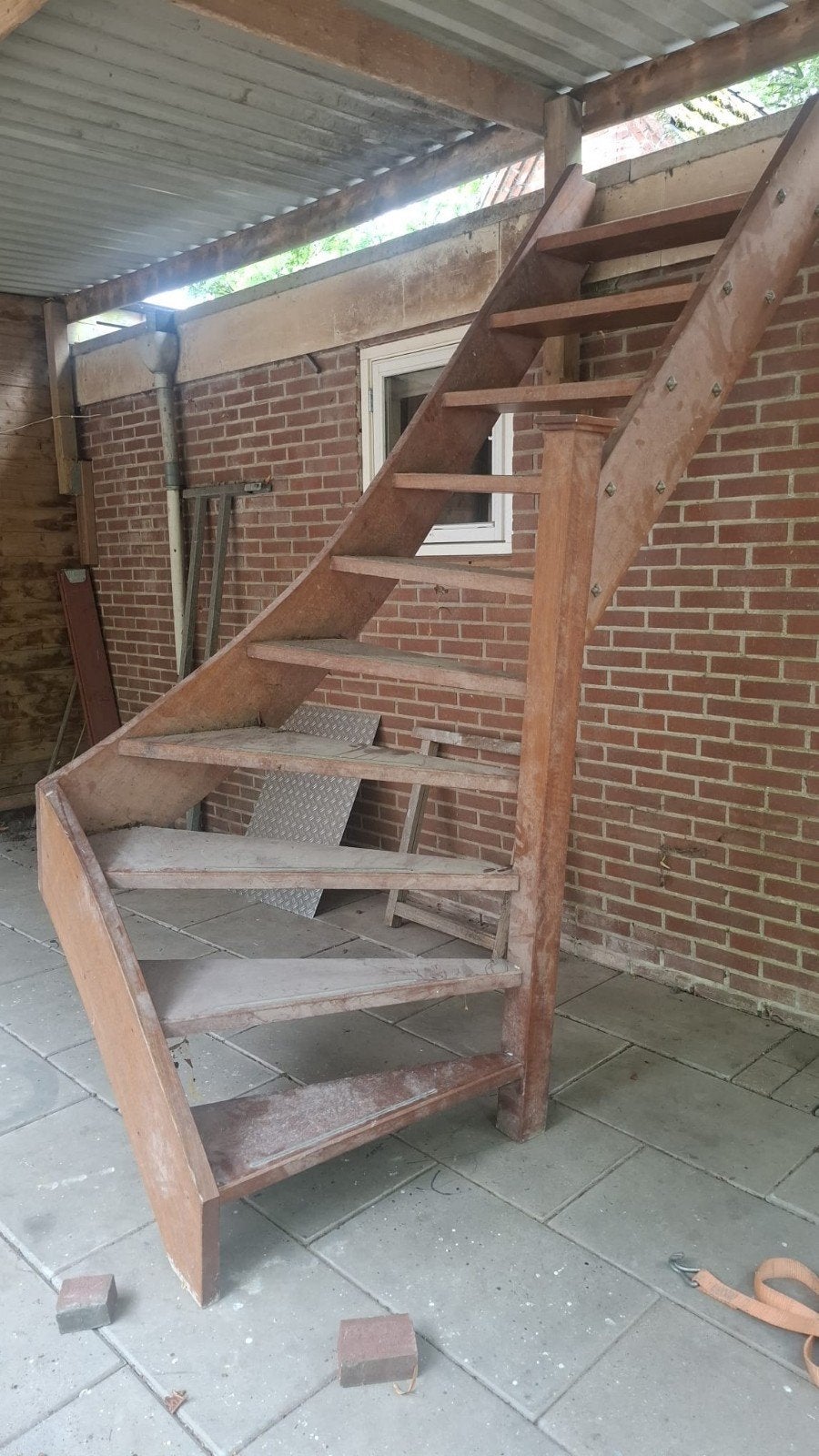trappen, Ophalen, Gebruikt, 2 tot 4 meter
