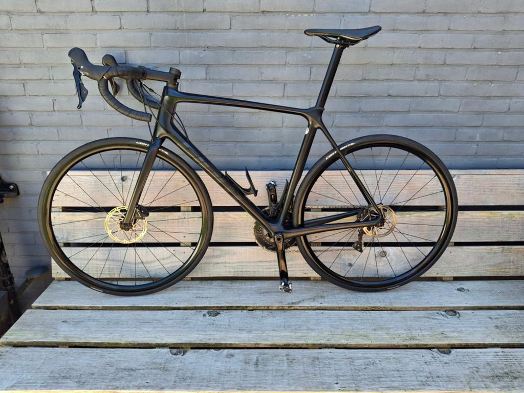 Giant TCR Advanced L (58 cm), Ophalen, Carbon, Giant, 57 tot 61 cm