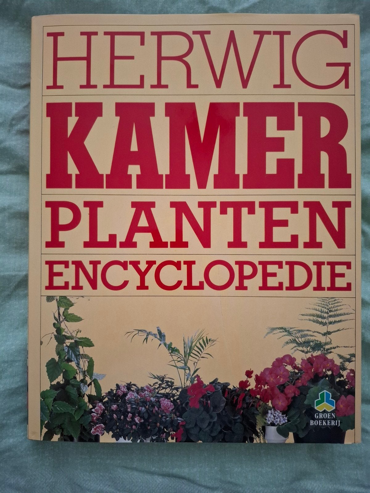 Herwig Kamerplanten Encyclopedie - Groen Boekerij, Gelezen, Ophalen of Verzenden, Los deel, Bloemen en Planten