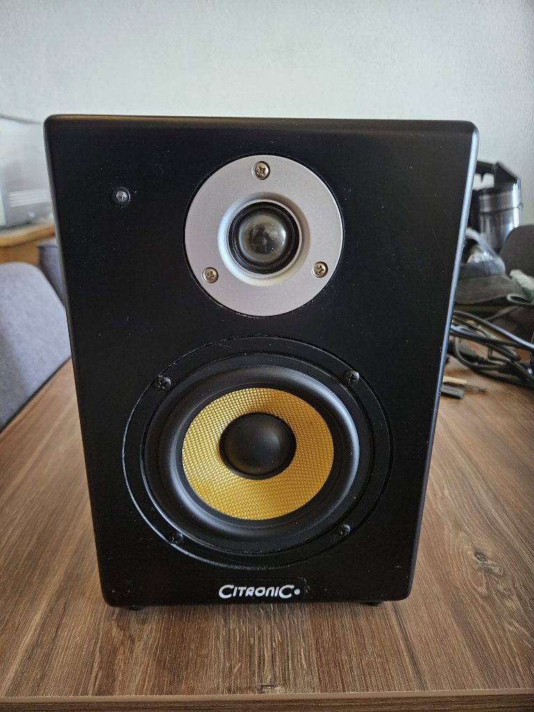 2x Citronic ST5 Studio monitors, Studiomonitor, Gebruikt, Minder dan 60 watt, Ophalen