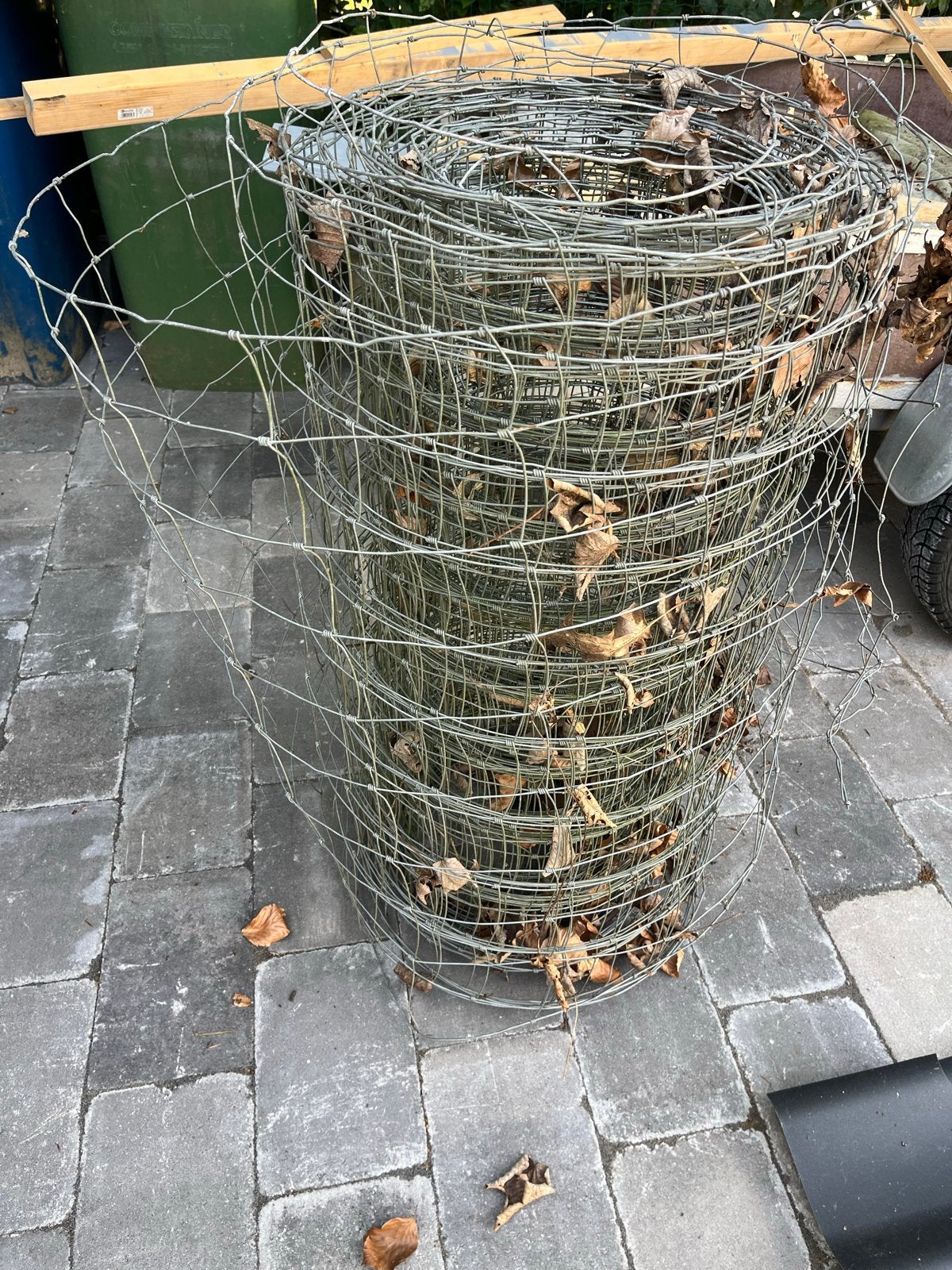 Gaas op rol afzetting afrastering ijzer kippen honden, Ophalen, Gebruikt, 20 meter of meer, Gaas