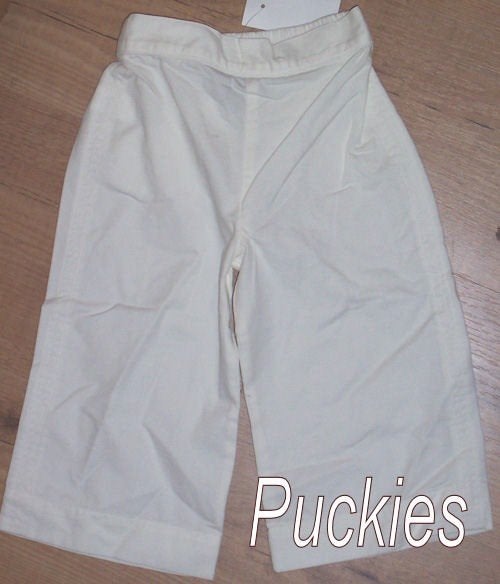 Ralph Lauren broek off-white maat 86 *NIEUW* (6896) a, Broekje, Meisje, Nieuw, Ophalen of Verzenden