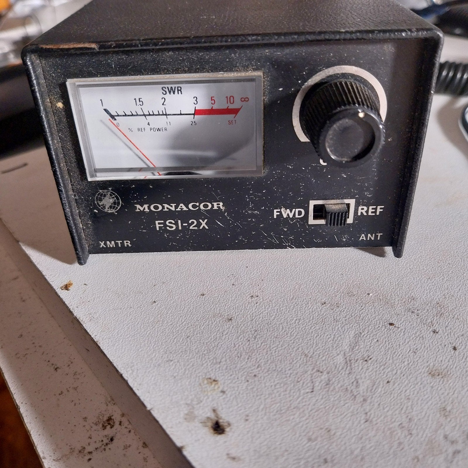 Monacor FSI-2X SWR-meter, Telecommunicatie, Zenders en Ontvangers, Ophalen of Verzenden