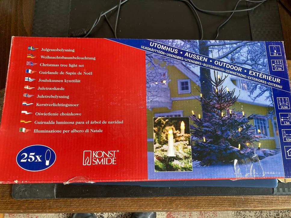 Kerstverlichting voor buiten, Diversen, Ophalen of Verzenden, Gebruikt