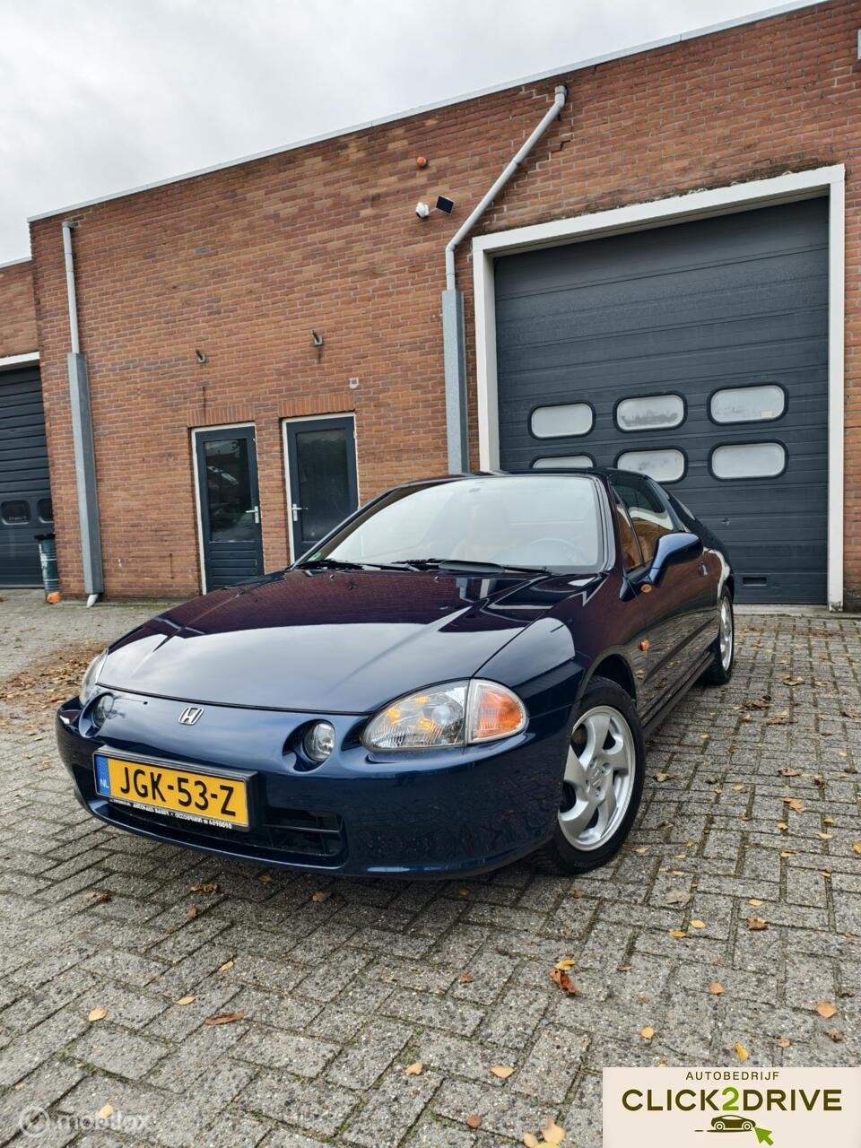 Honda CRX 1.6 Del Sol Motegi, Auto's, Honda, 1005 kg, 125 pk, Gebruikt, 4 cilinders