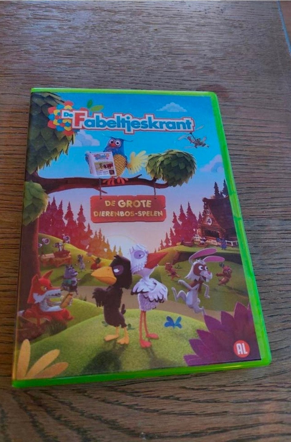 De Fabeltjeskrant - De Grote Dierenbos Spelen dvd., Alle leeftijden, Poppen, Tv-serie, Ophalen of Verzenden