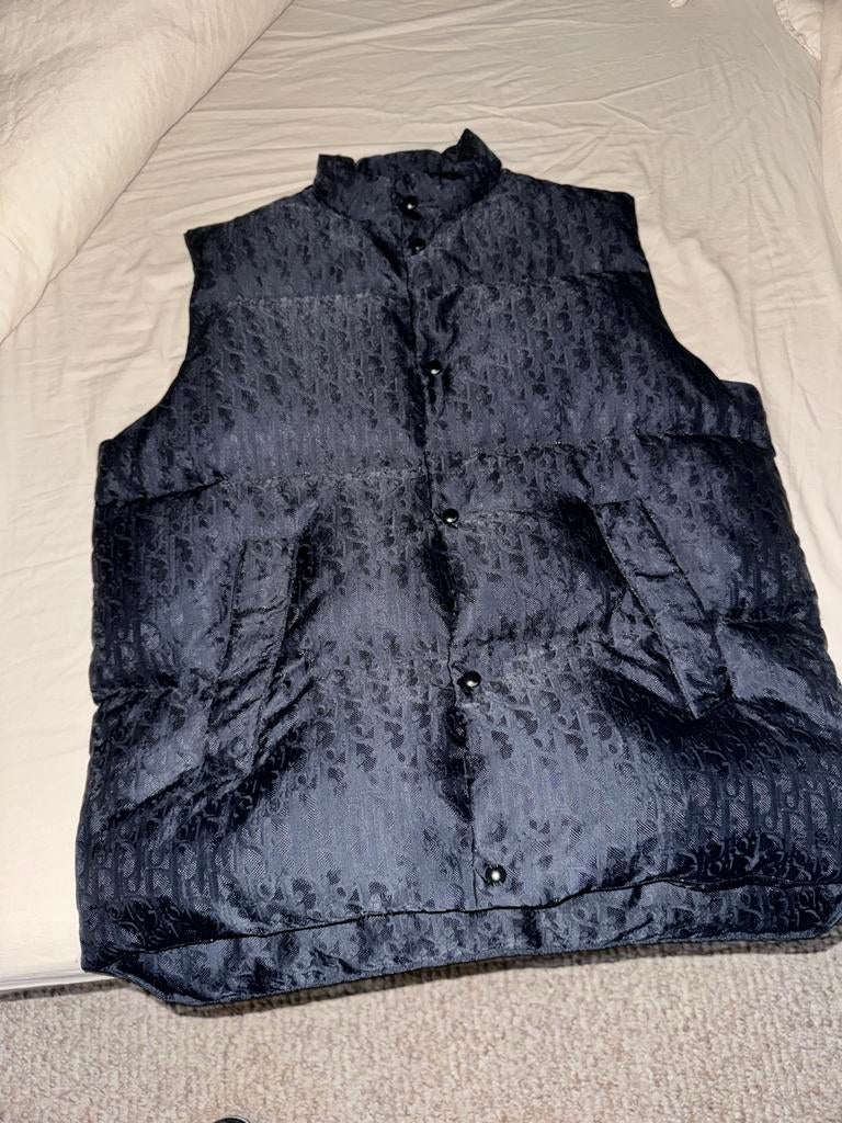 Dior Oblique bodywarmer, Kleding | Heren, Ophalen of Verzenden, Zo goed als nieuw, Maat 56/58 (XL), Zwart