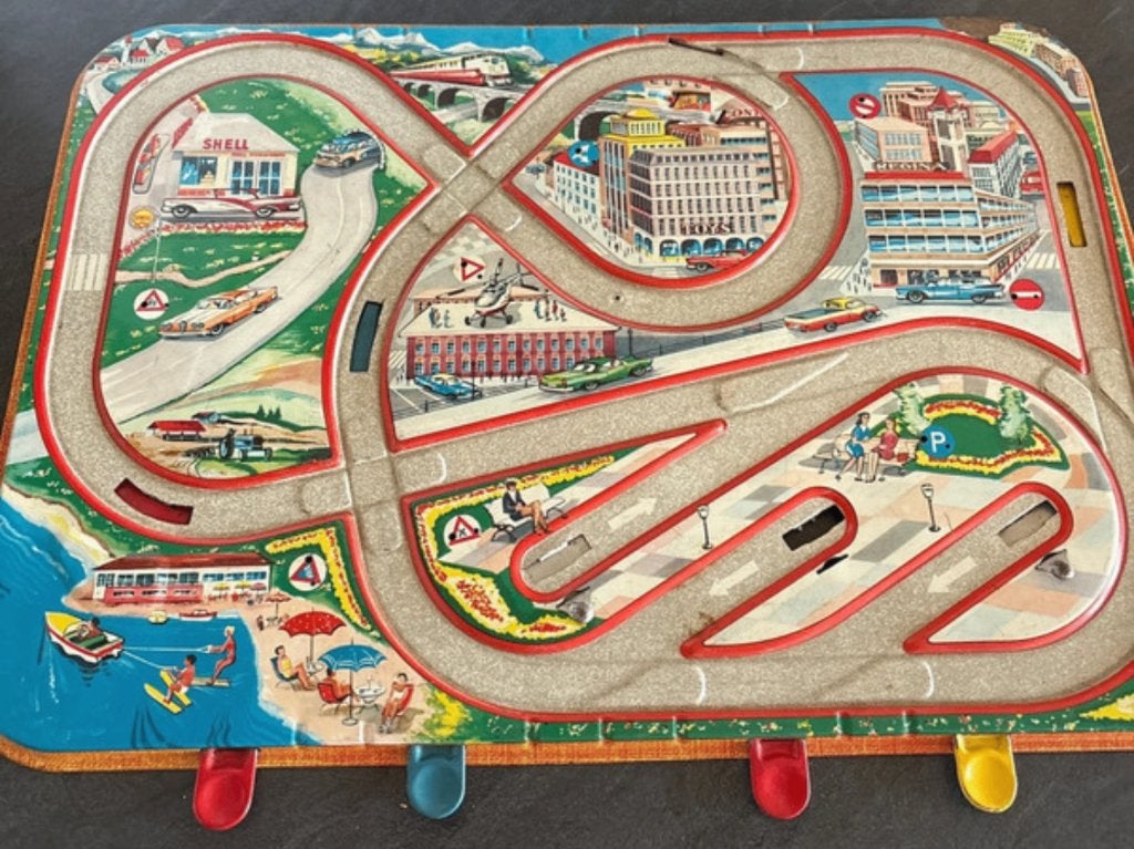 Prachtig Vintage Technofix No. 295 Traffic Control (1959), Ophalen