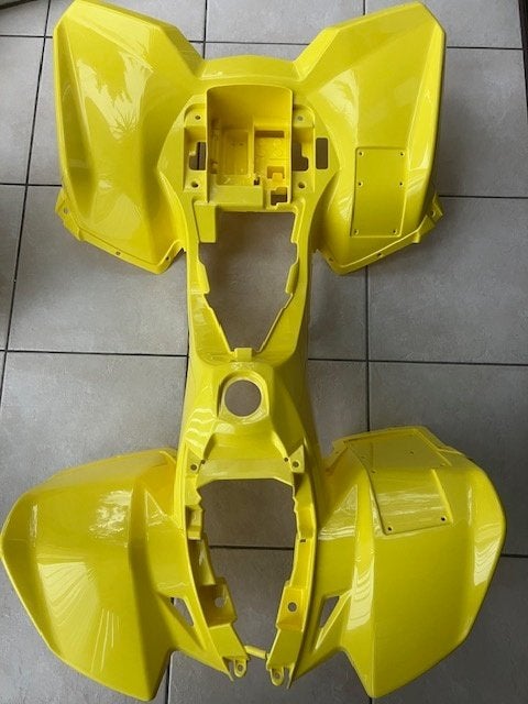Te koop Center kap Geel suzuki LTZ 50 quad LTZ50, Motoren, Verzenden, Nieuw