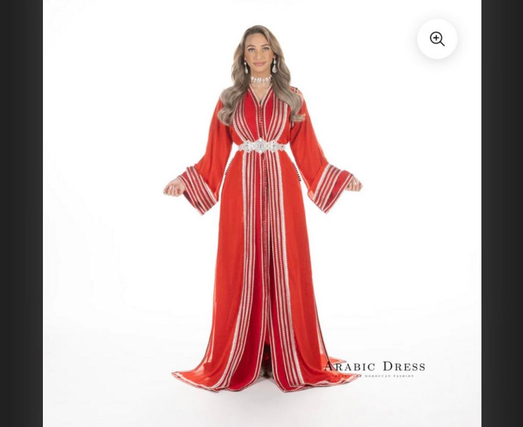 Prachtige Marokkaanse jurk kaftan tachita maat xl, Ophalen of Verzenden, Zo goed als nieuw, Maat 46/48 (XL) of groter, Overige typen