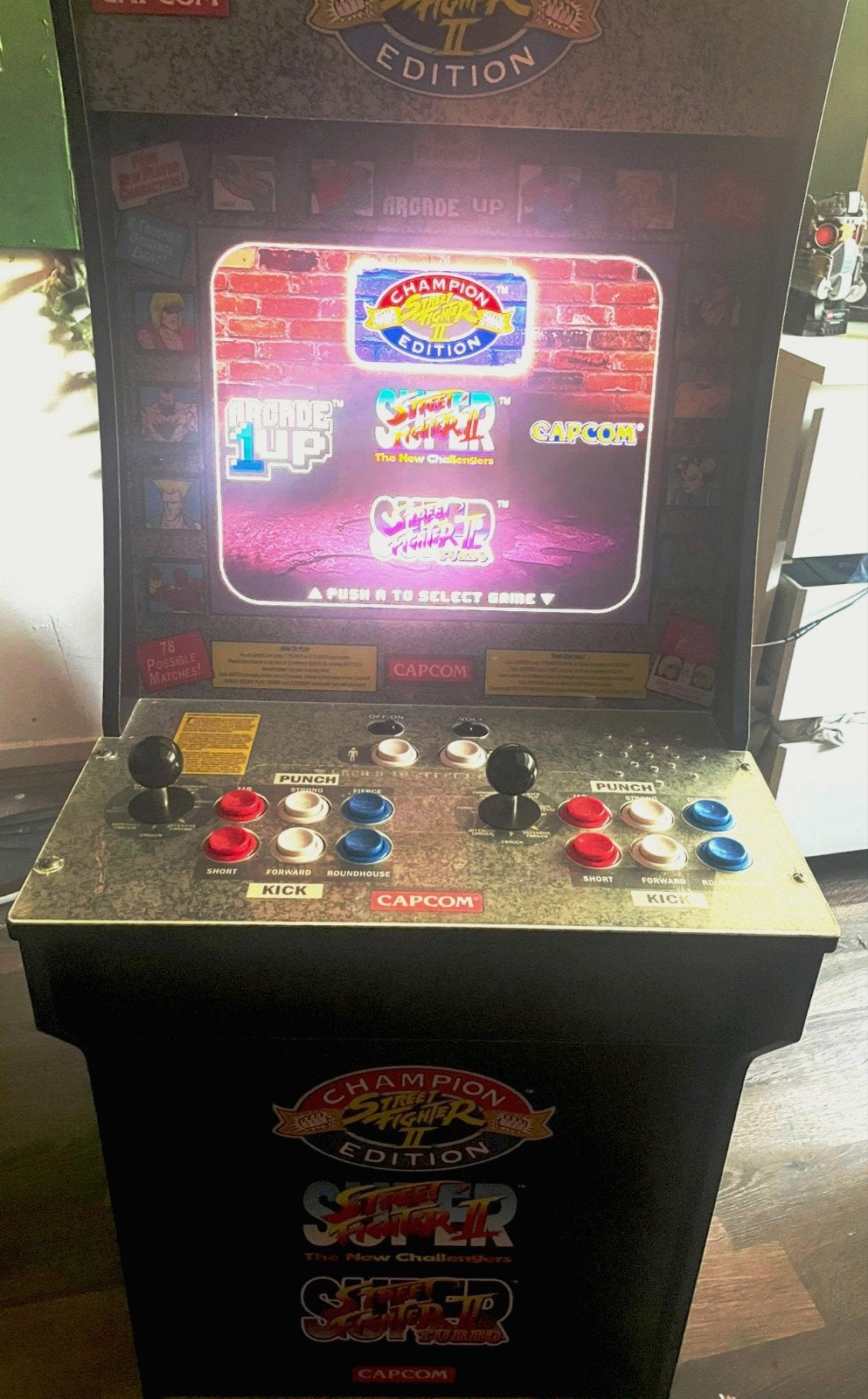 Arcade1Up Street Fighter II Champion Edition Arcade, Ophalen, Overige merken, Gebruikt