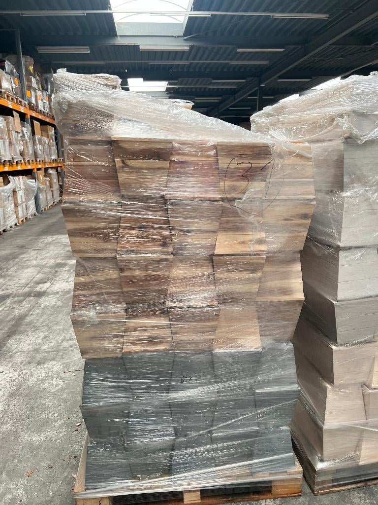 Pallets plantenbakken - diverse kleuren/modellen, Ophalen, Minder dan 60 cm, Vierkant, Zo goed als nieuw