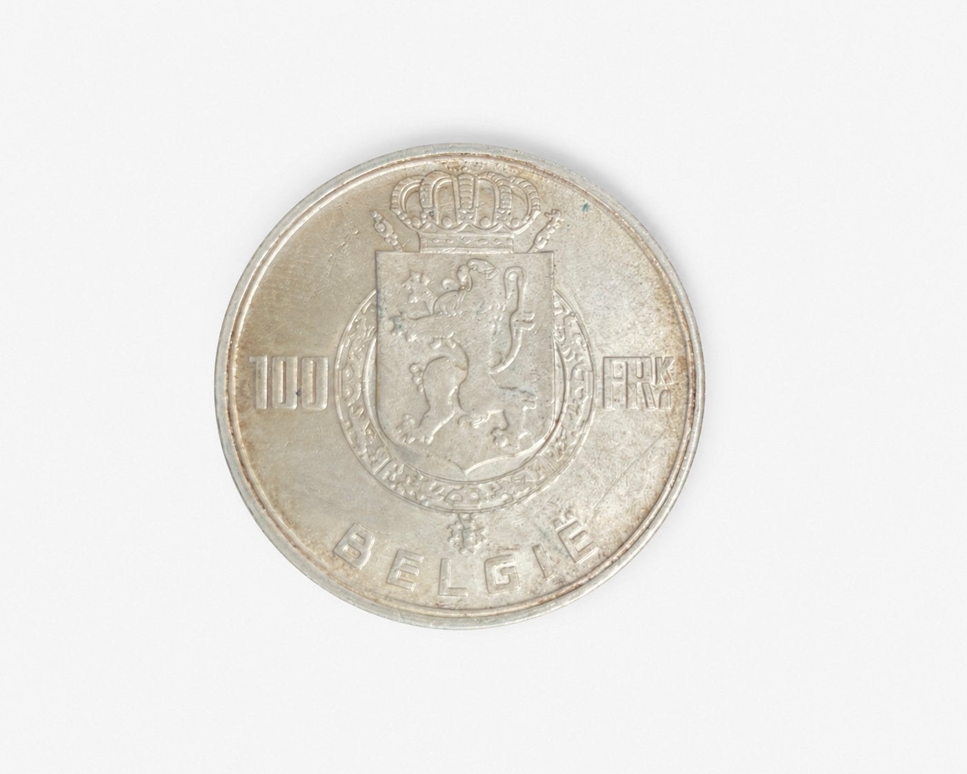 Belgische zilveren 100 frank 1951 – Vier Koningen – België, Ophalen of Verzenden, Zilver