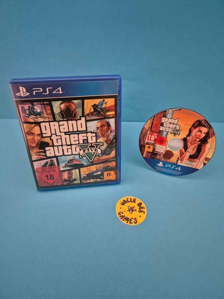 GTA V, Spelcomputers en Games, Games | Sony PlayStation 4, Zo goed als nieuw, Avontuur en Actie, 1 speler, Vanaf 18 jaar, Online