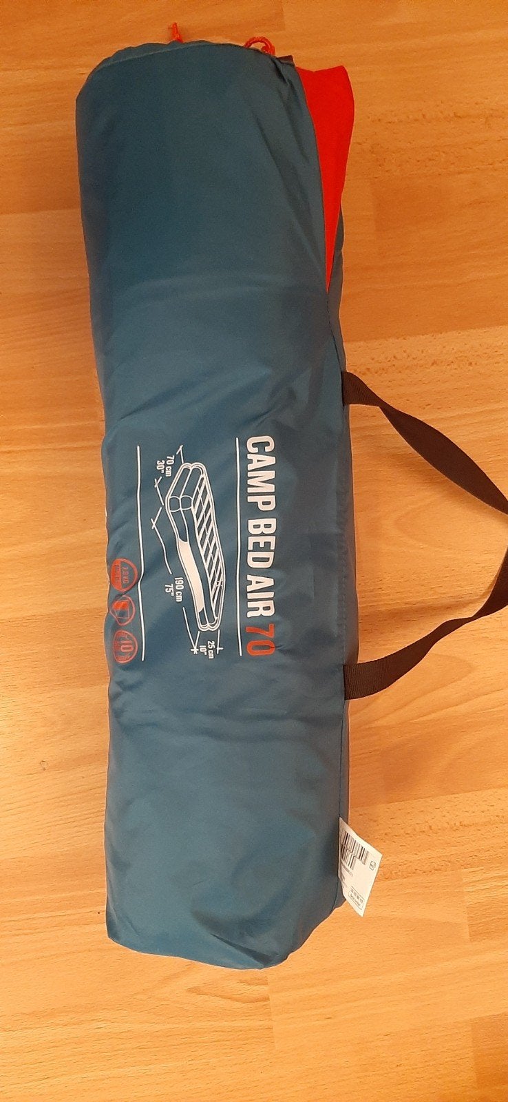 Quechua camp bed air 70 Decathlon 1x. Afhalen in Groningen., Caravans en Kamperen, Ophalen, Zo goed als nieuw