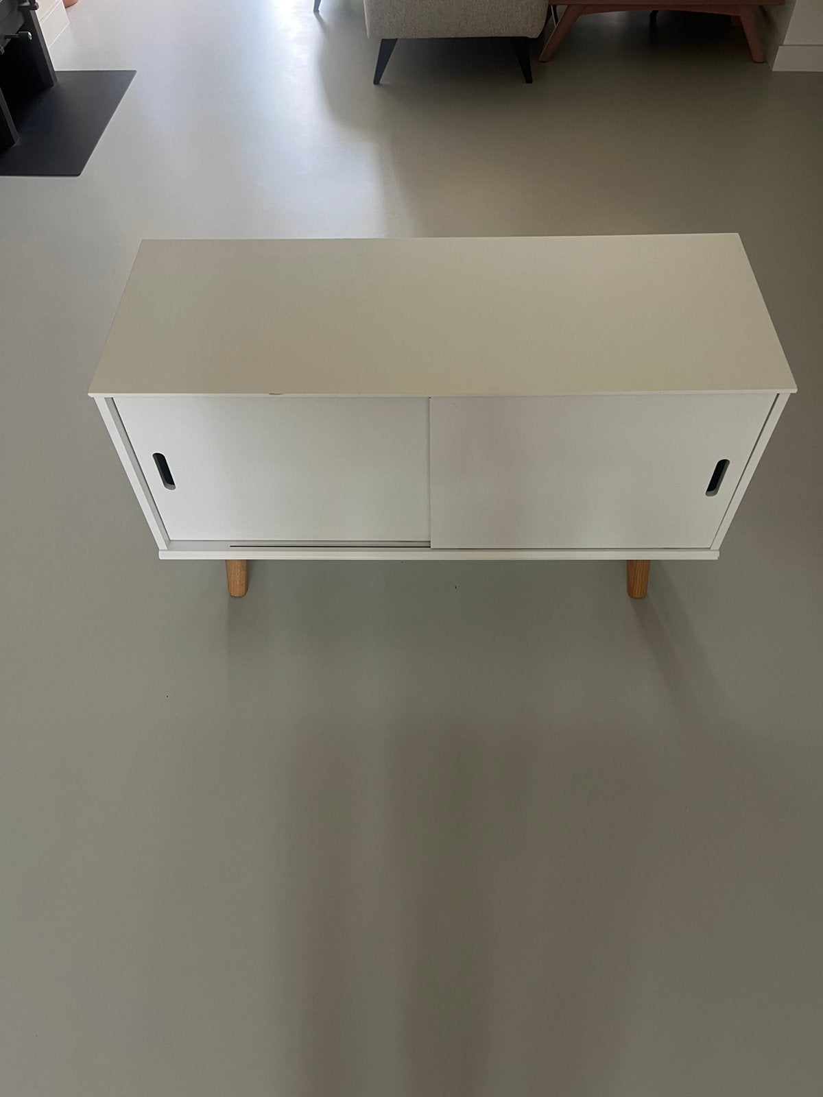 Dressoir kast wit 101bx38dx58h, Ophalen, Gebruikt