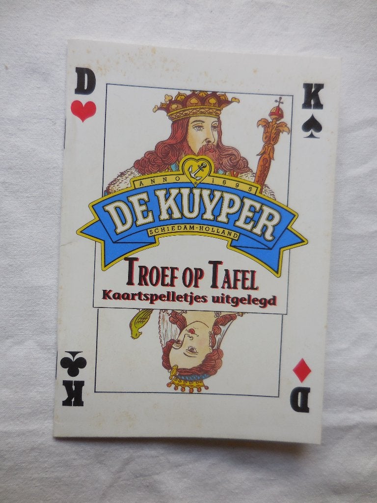 De Kuyper Troef op Tafel, Hobby en Vrije tijd, Gezelschapsspellen | Kaartspellen, Ophalen, Zo goed als nieuw