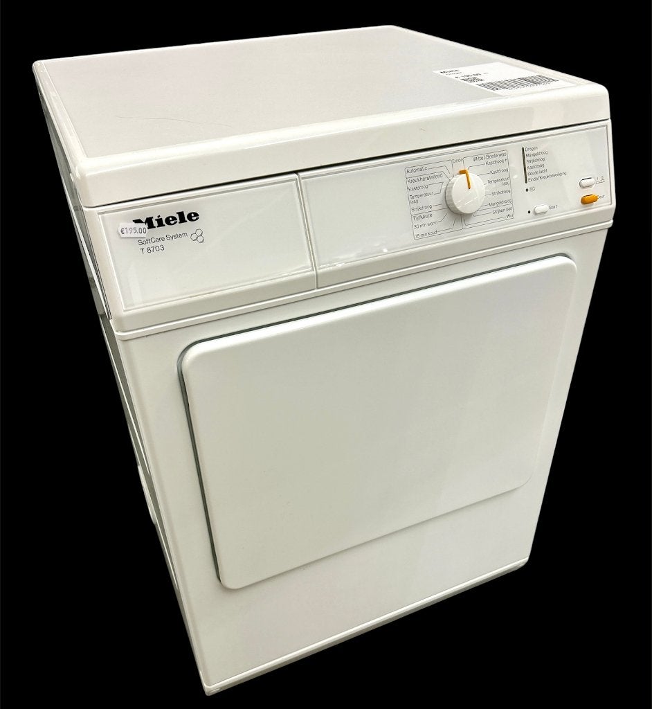 Miele T8703 wasdroger afvoerdroger luchtafvoer 7 kg. # 221, Ophalen, Miele, 6 tot 8 kg, Gebruikt