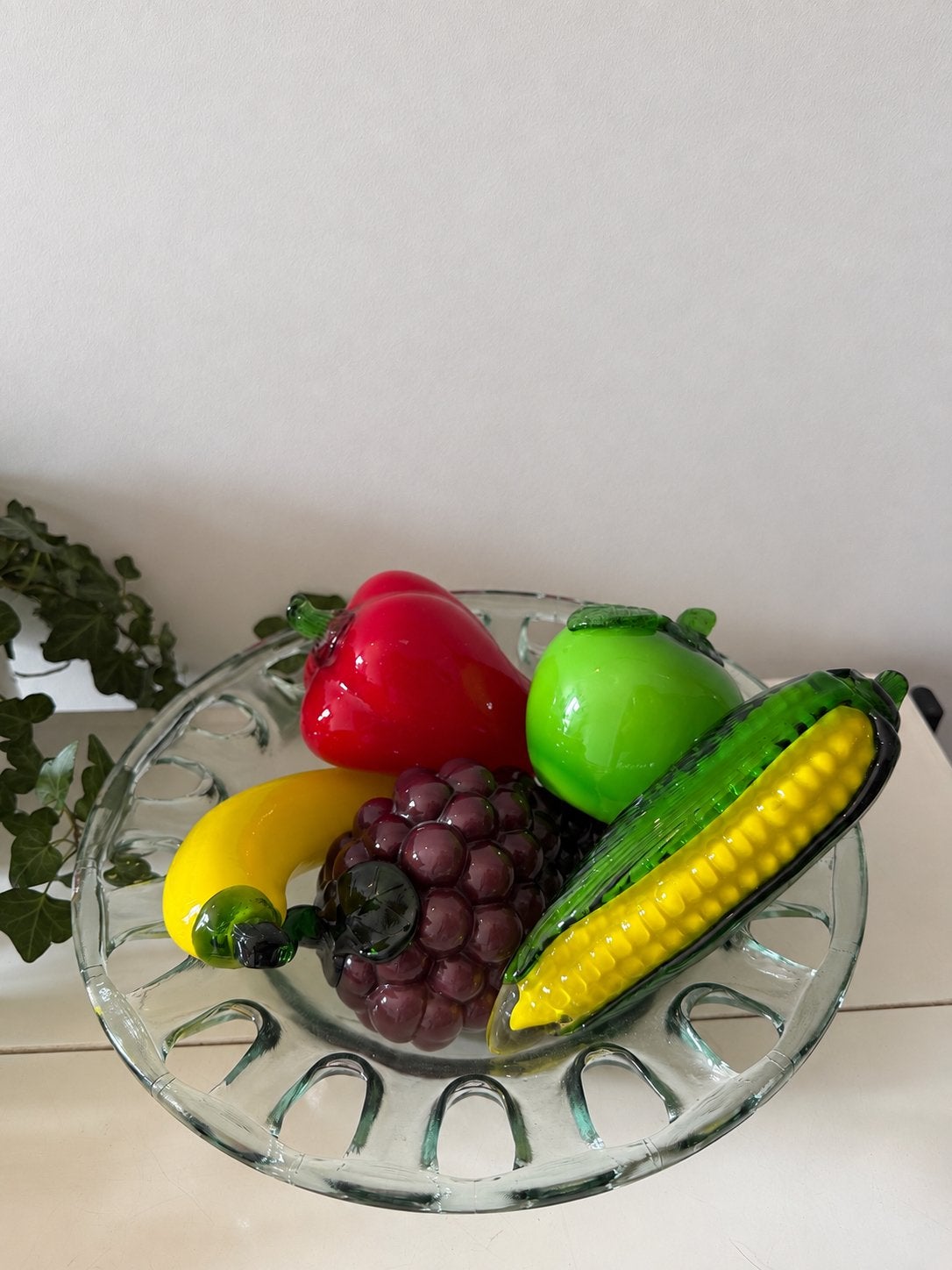 Murano glazen stuks fruit en groente, Antiek en Kunst, Ophalen of Verzenden