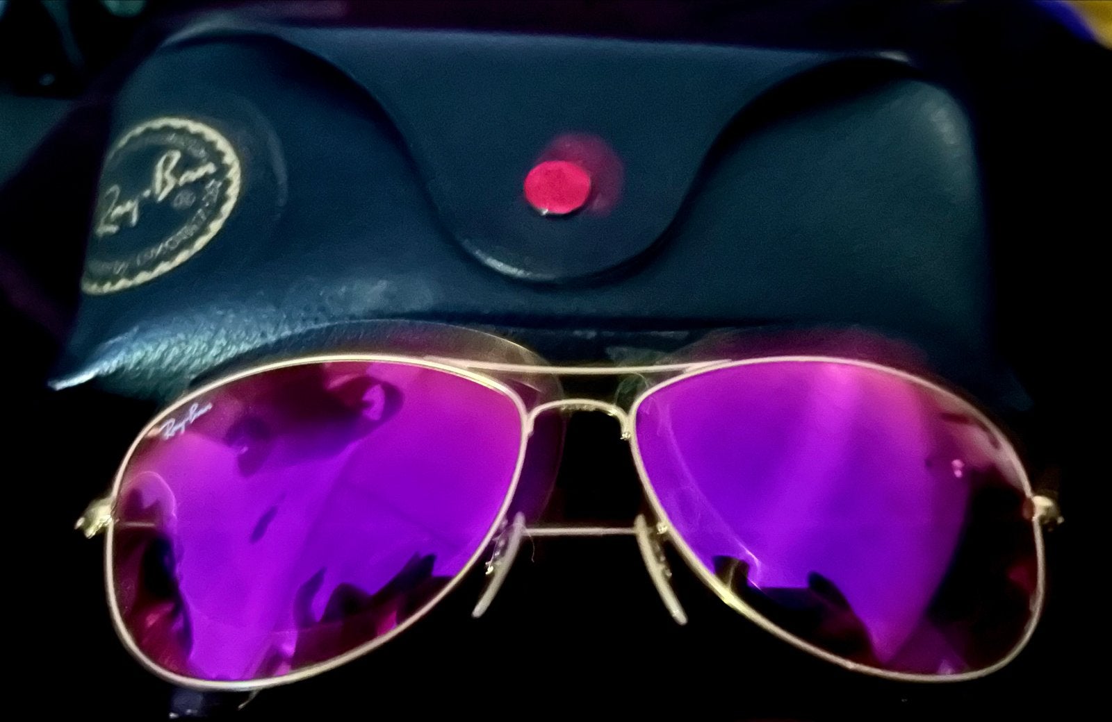 Roze Ray-Ban dames zonnebril met koker, Zonnebril, Nieuw, Ophalen of Verzenden, Ray-Ban