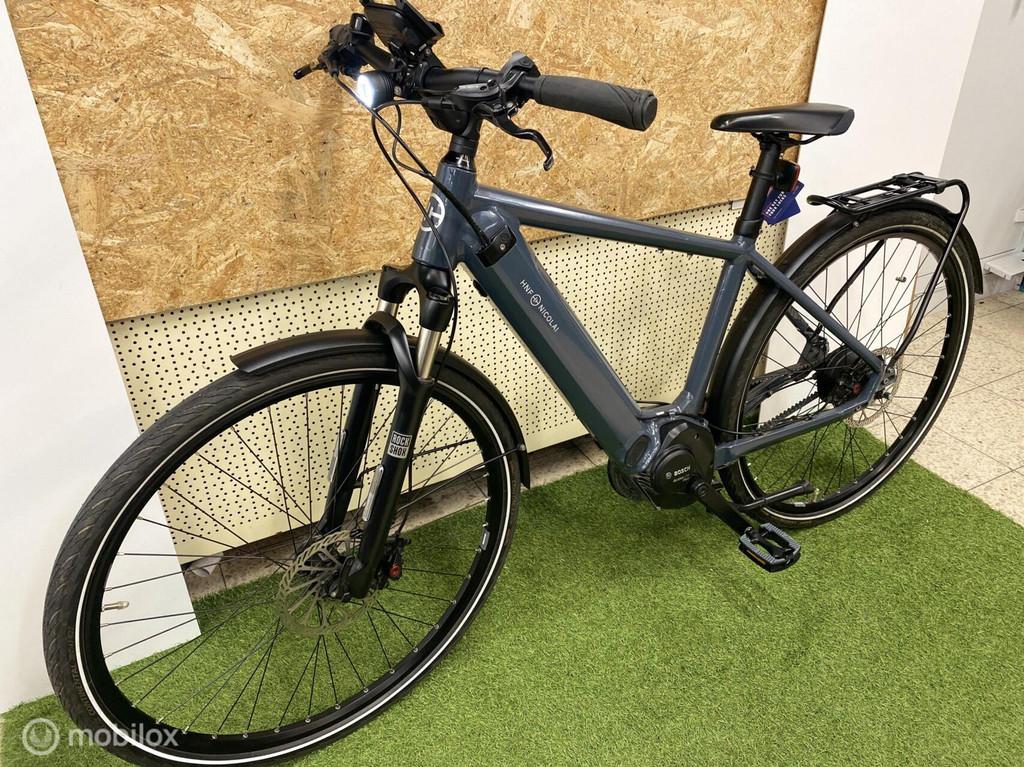 HNF NICOLAI 2022 BOSCH MOTOR HERENFIETS 51 CM BELT DRIVE, Fietsen en Brommers, HNF NICOLAI, HNF NICOLAI, 51 tot 55 cm, Overige merken