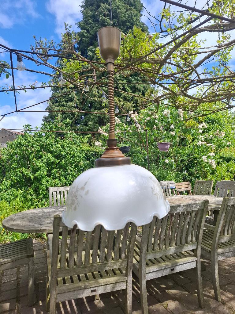 Diversen hanglampen, Huis en Inrichting, Lampen | Hanglampen, Ophalen, Gebruikt, Minder dan 50 cm