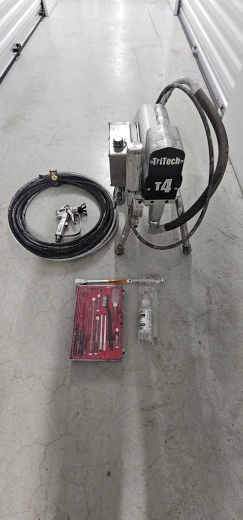 TriTech T4 Verfspuit - Professionele Airless Spuit, Ophalen