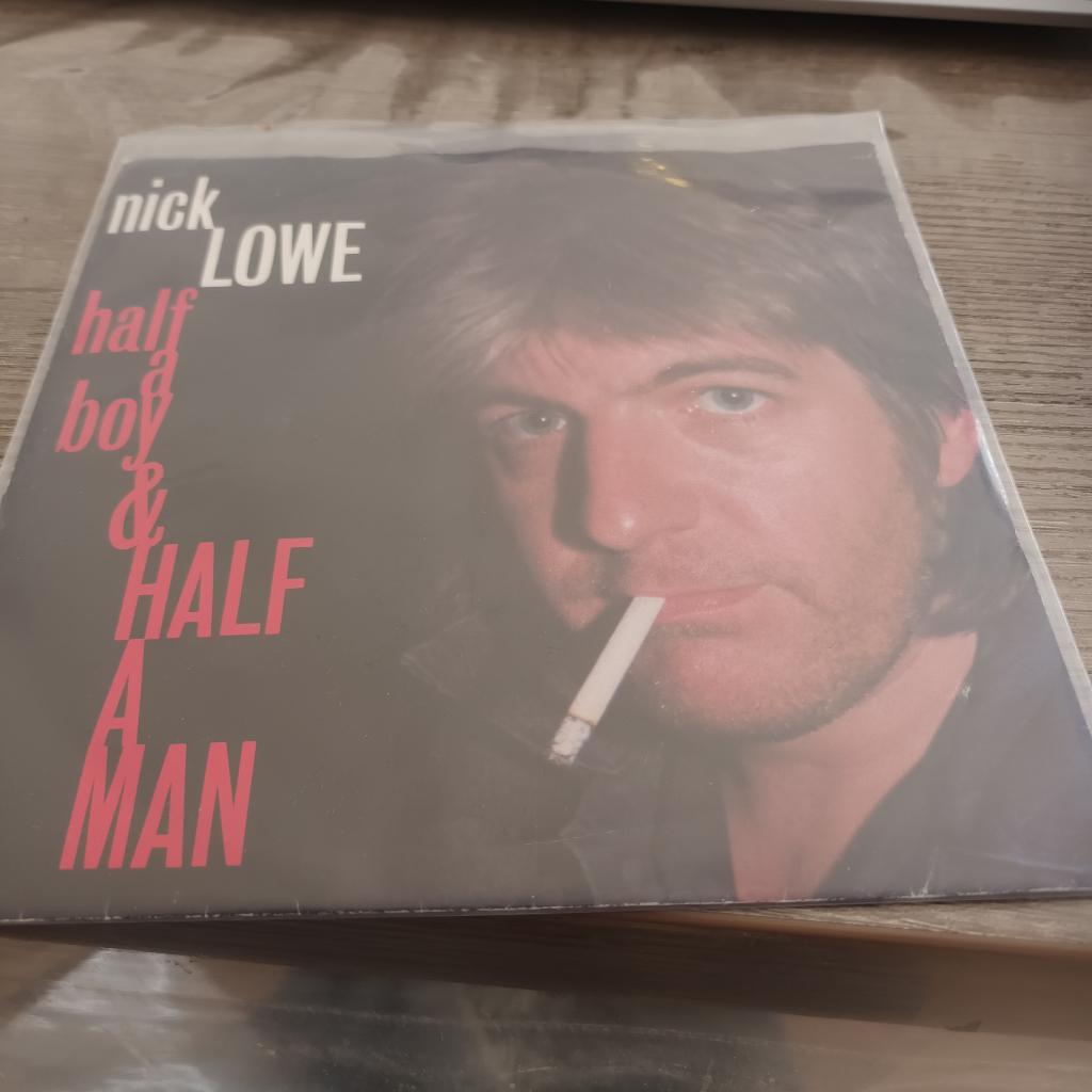 nick lowe- half a boy & half a man, Overige formaten, 2020 tot heden, Ophalen of Verzenden, Zo goed als nieuw
