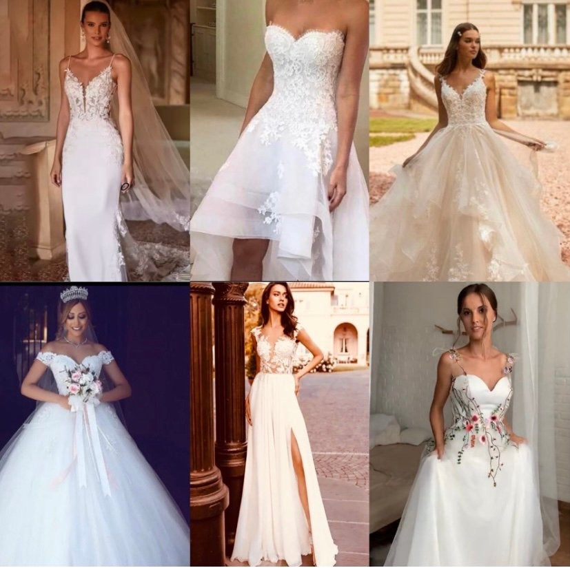 Luxe nieuwe! trouwjurken max. €899 34 36 38 40 42 44 46 58, Ophalen, Nieuw, Wit, Trouwjurk