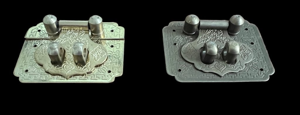 chinees slotje voor chinese kleine kistjes slot plaat, Verburgt Vintage, Meerkleurig, Nieuw, Ophalen of Verzenden