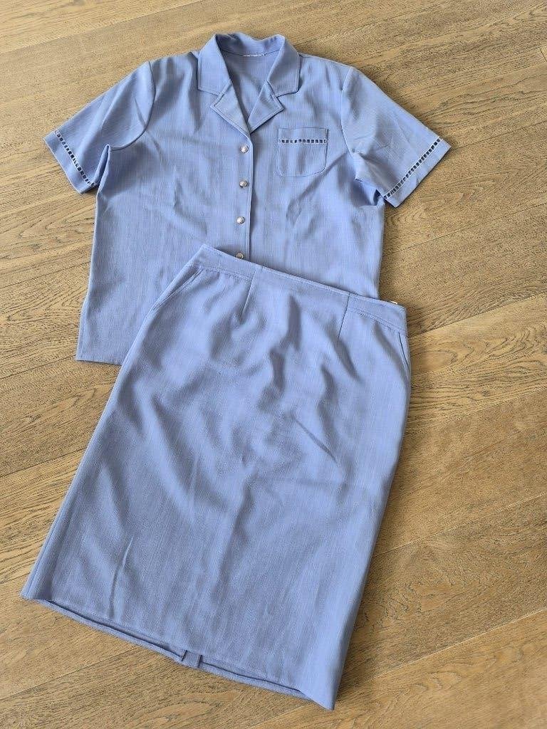 Mantelpakje Oscar B. maat 46 dames - paars, Kleding | Dames, Oscar B., Kostuum of Pak, Paars, Maat 46/48 (XL) of groter