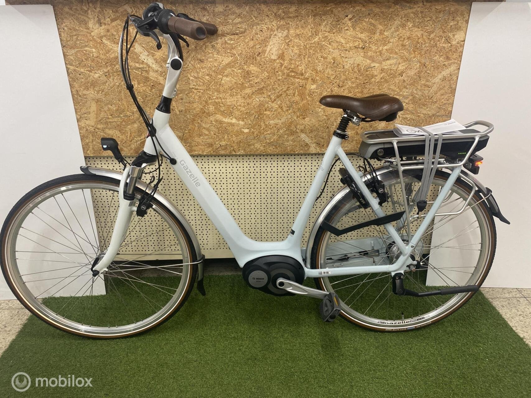 GAZELLE ORANGE C7 HMB BOSCH DAMESFIETS 57 CM SLECHTS 170 KM, GAZELLE, 55 tot 59 cm, Gazelle, GAZELLE