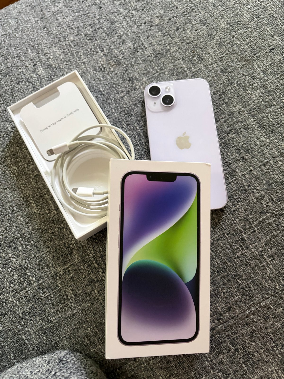 iPhone 14 128GB - Zo goed als nieuw, Ophalen, 128 GB, Paars, Zo goed als nieuw