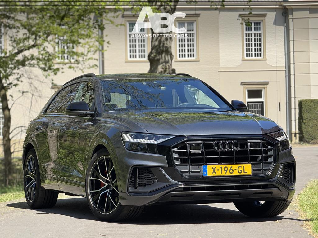Audi Q8 55 TFSI e quattro Pro Line S Line HUD B&O (bj 2021), Automaat, Gebruikt, 2995 cc, Bedrijf