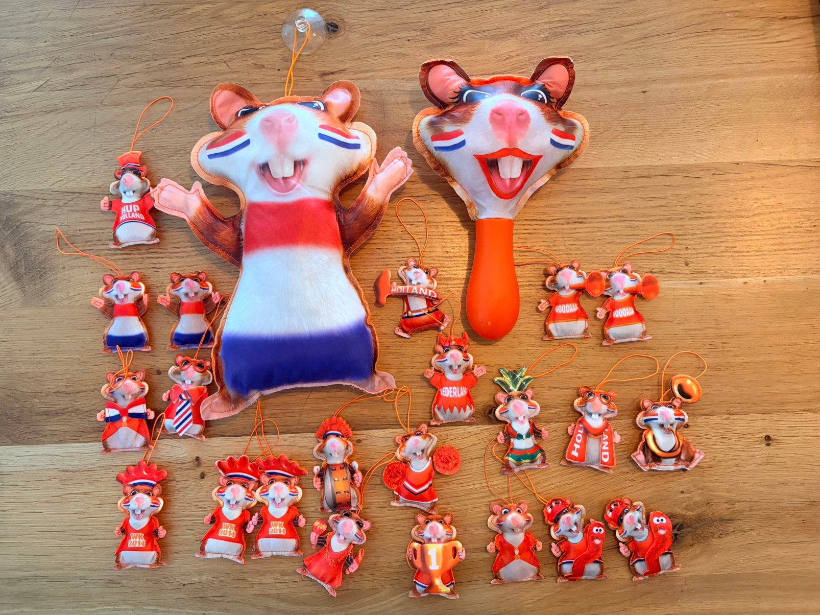 Albert Heijn EK/WK voetbal hamsters set ZGAN!!!, Verzamelen, Albert Heijn, Ophalen of Verzenden