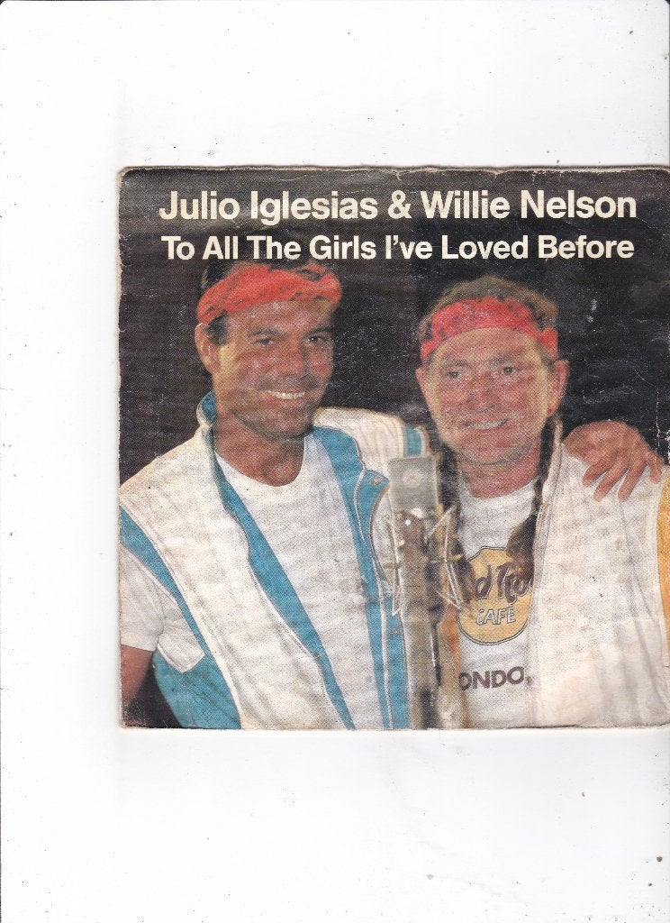 Single Julio Iglesias & Willie Nelson, Ophalen of Verzenden, Gebruikt, 7 inch, Pop