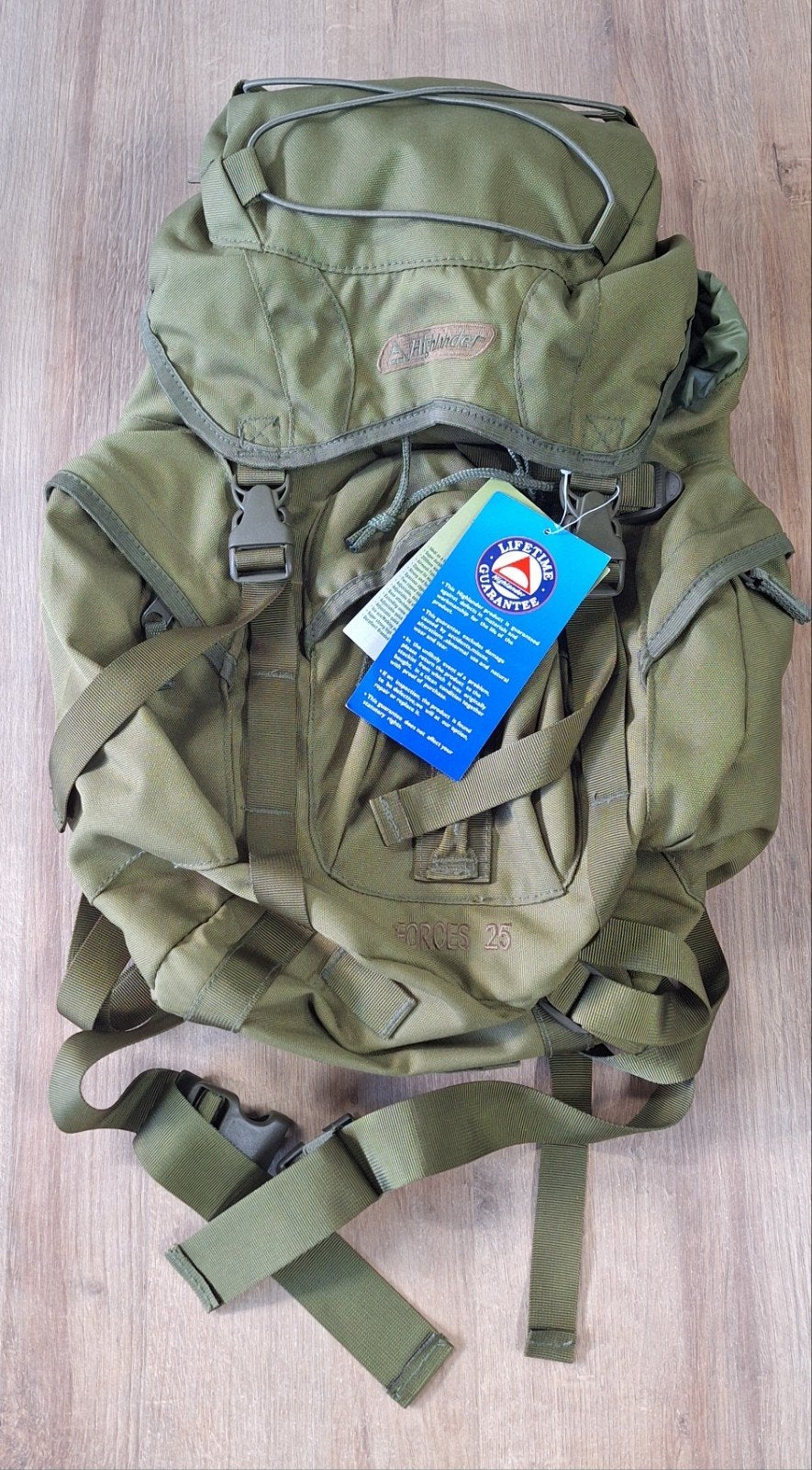 RUGZAK HIGHLANDER 25 LITER, Ophalen of Verzenden, Landmacht, Nederland, Overige typen
