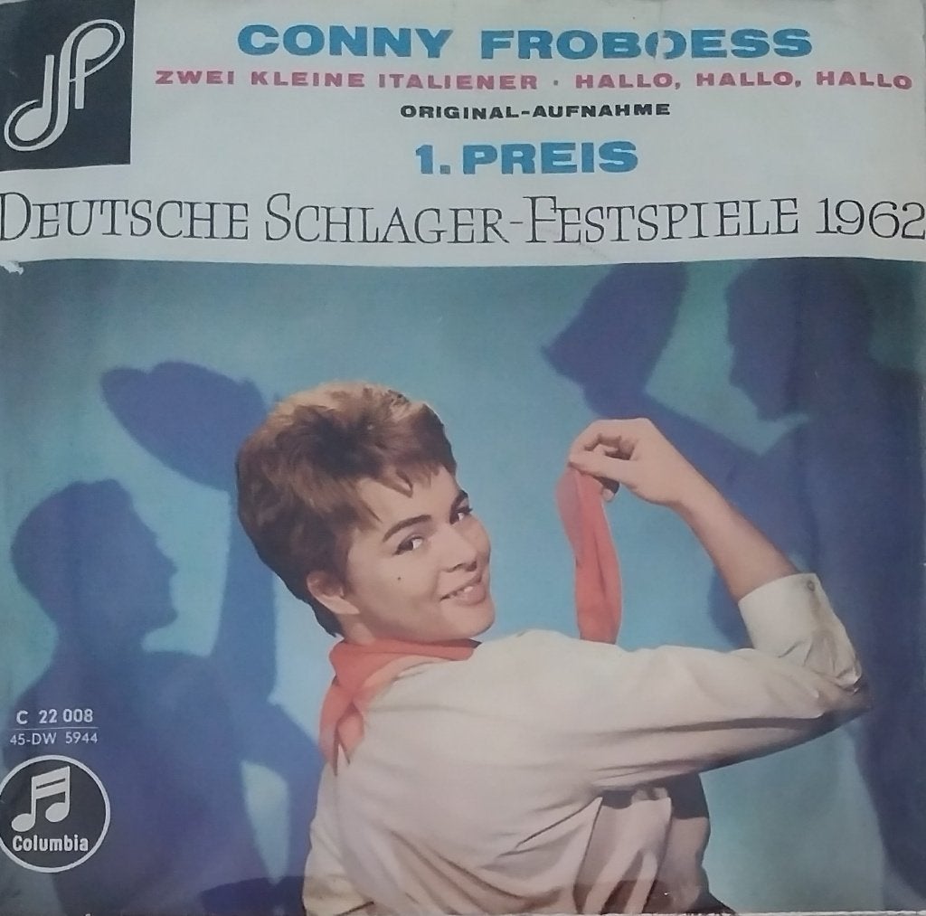 Conny Froboess - Zwei kleine Italiener, 7 inch, Zo goed als nieuw, Pop, Overige typen