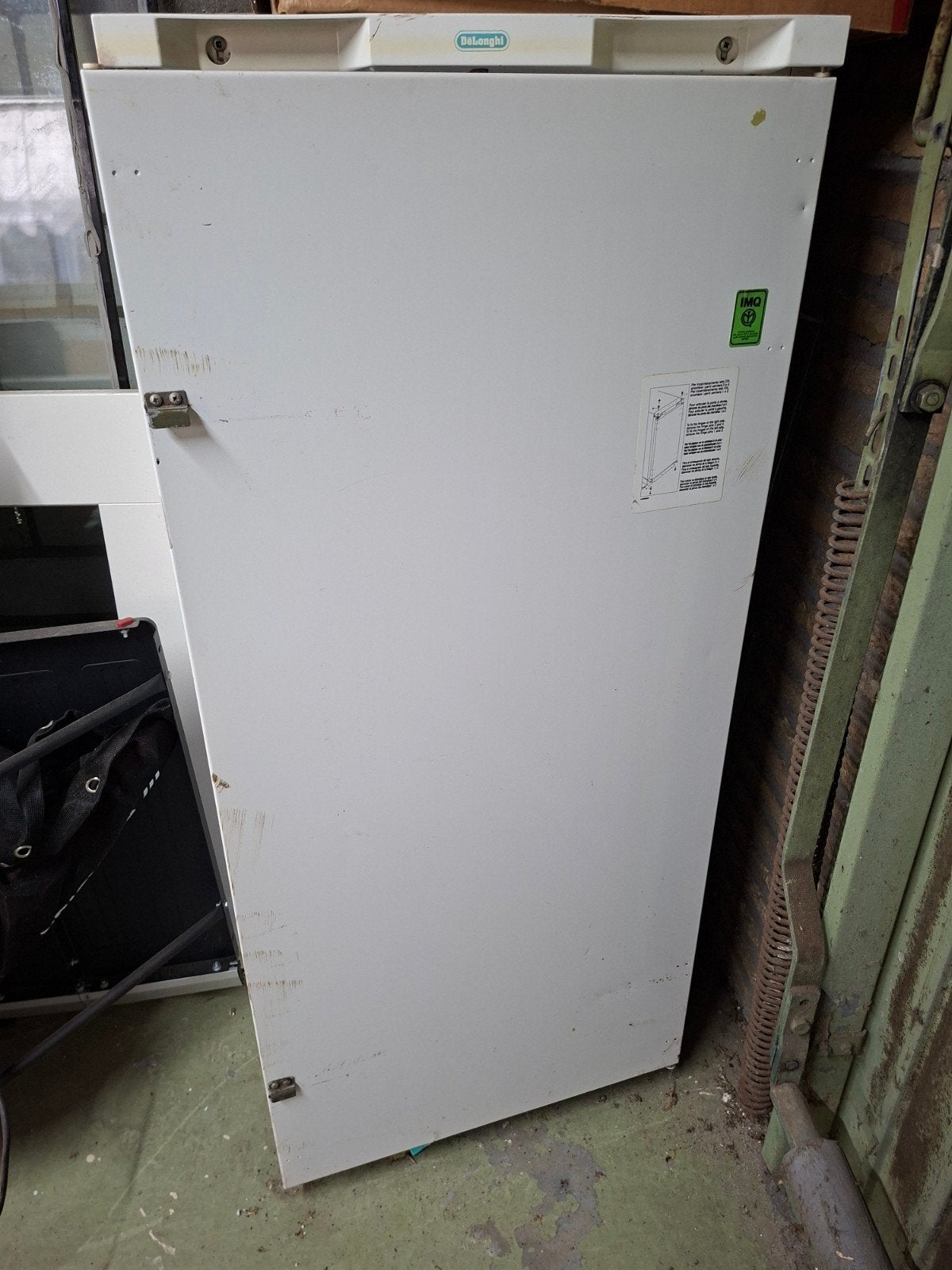 DeLonghi Koelkast 120cm hoog - Compact en Functioneel, Ophalen, 120 tot 140 cm, 100 tot 150 liter, 45 tot 60 cm
