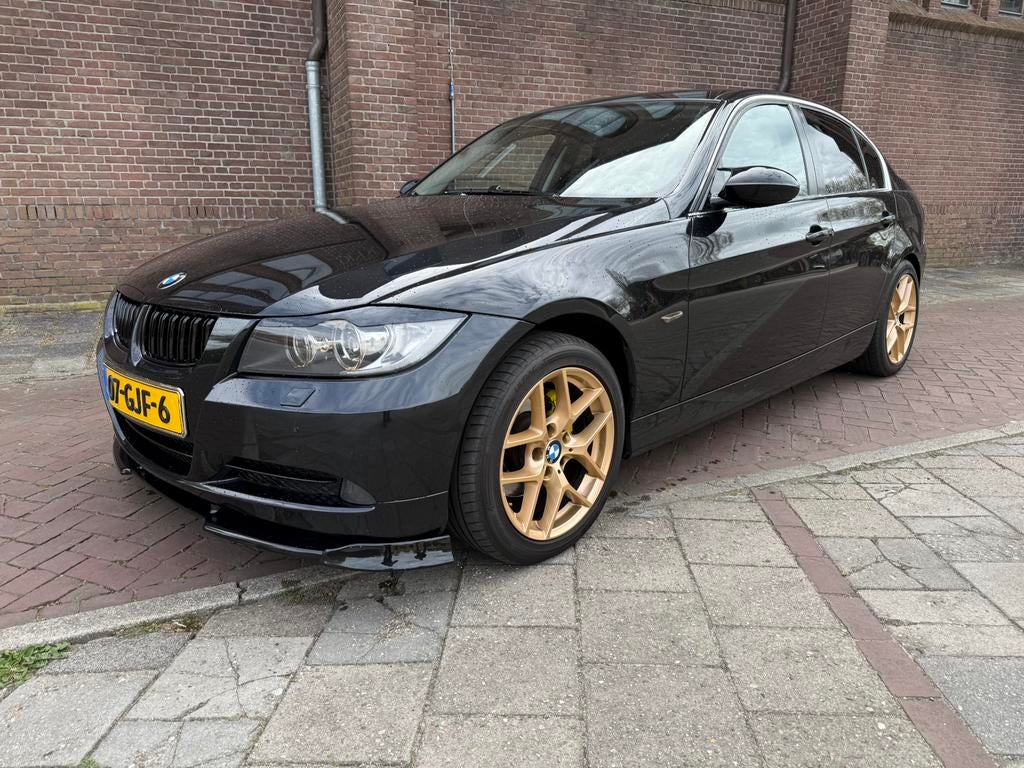 BMW 3-Serie 3.0 XI 325 AUT 4 WD, Auto's, Zwart, 1535 kg, Bedrijf, Vierwielaandrijving