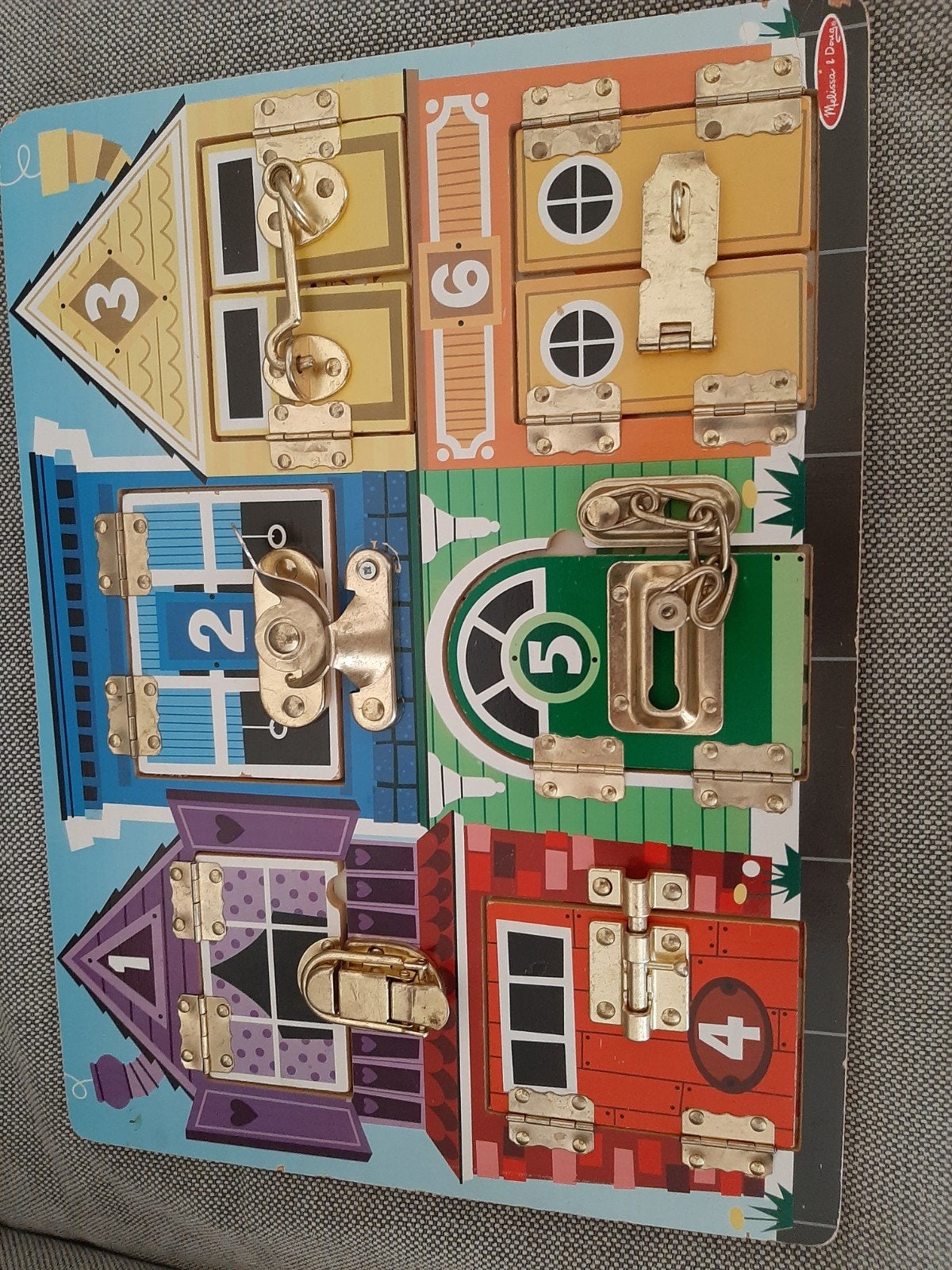 activiteitenbord Melissa&Doug, Ophalen of Verzenden, Zo goed als nieuw