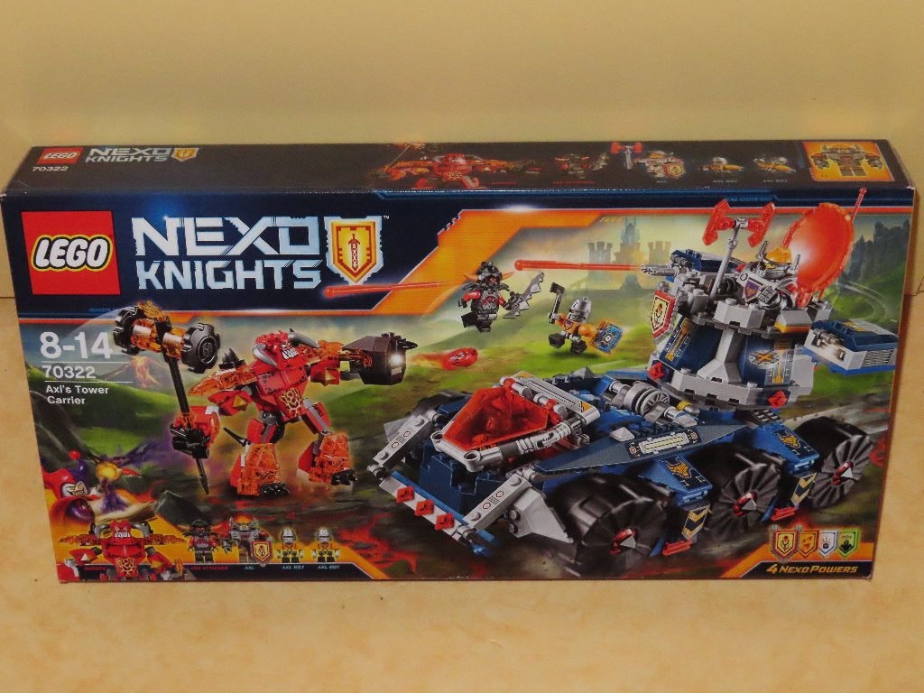 LEGO 70322 NEXO KNIGHTS Axl’s Torentransport nieuw, Overige thema's, Lego, Nieuw, Ophalen of Verzenden