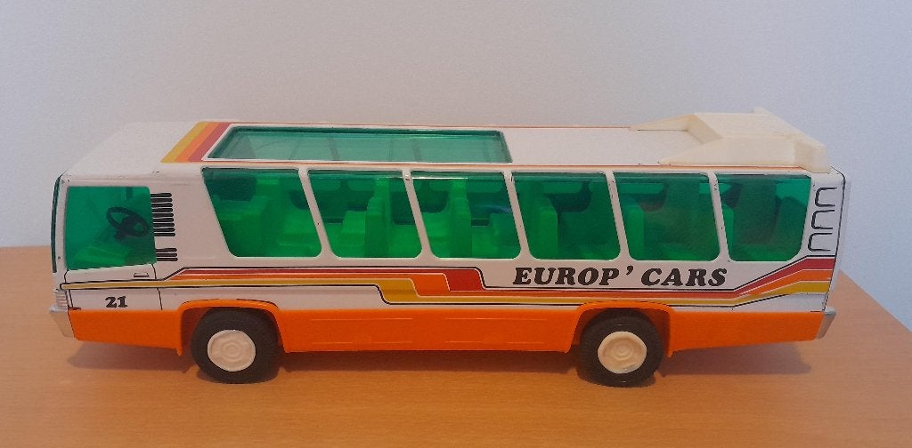 Retro speelgoed bus, Verzamelen, Ophalen, Overige typen