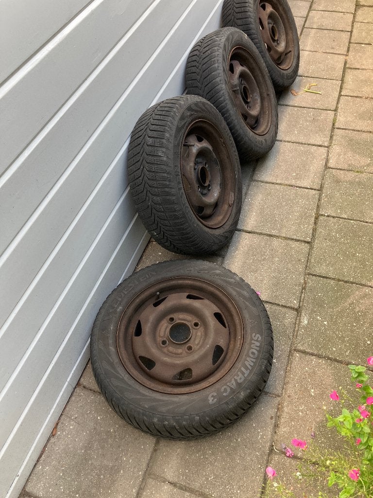Winterbanden, 14 inch, Gebruikt, Band(en), Winterbanden
