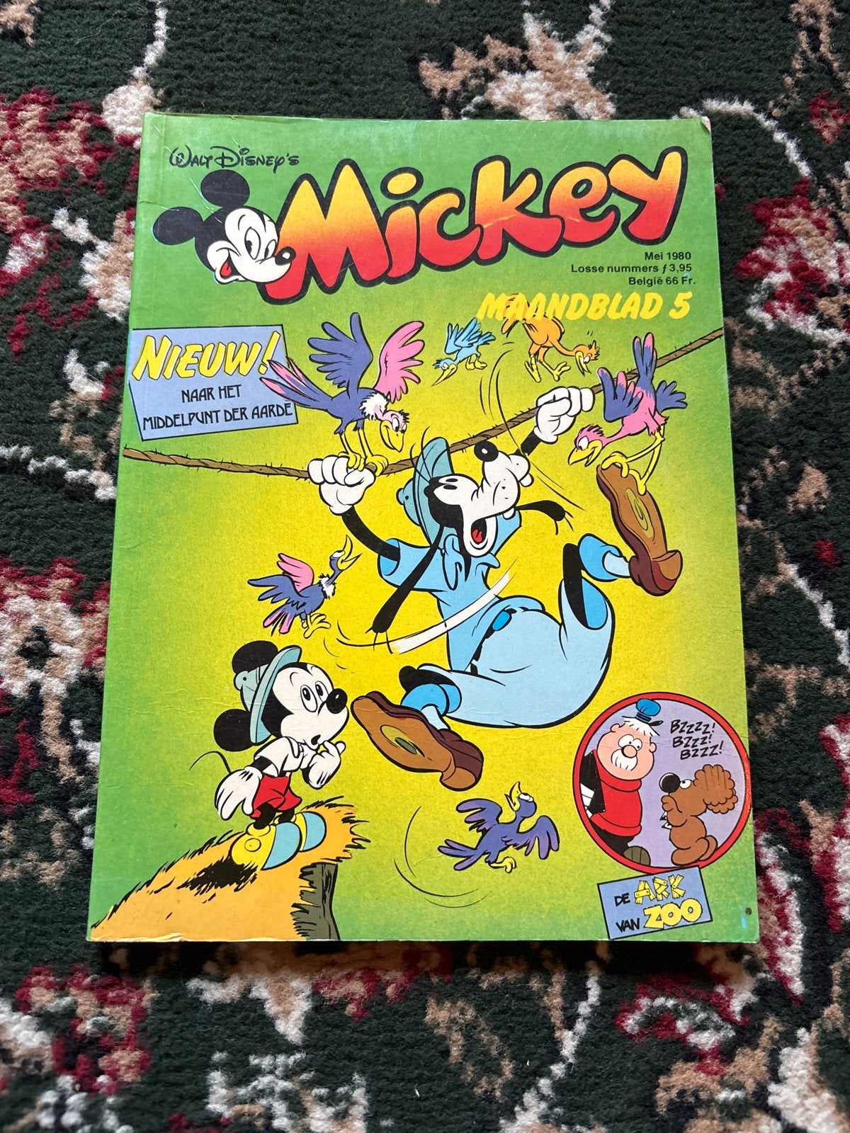 Mickey Maandblad 5 - Mei 1980 - Disney Stripboek, Boeken, Eén stripboek, Ophalen of Verzenden, Gelezen