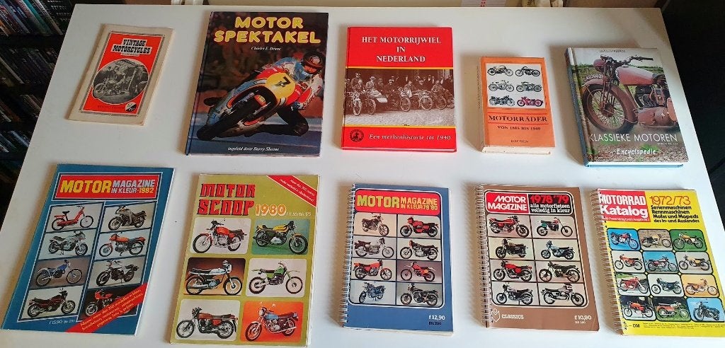 Diverse motor handleidingen, boeken etc., Ophalen of Verzenden, Overige merken