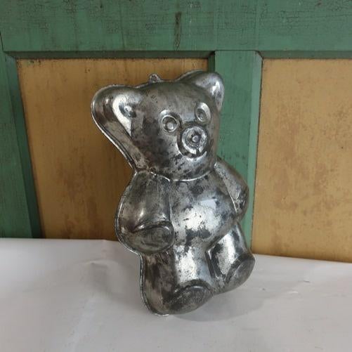 Bakvorm bakblik metaal vorm beer teddybeer 29 cm hoog, Ophalen of Verzenden