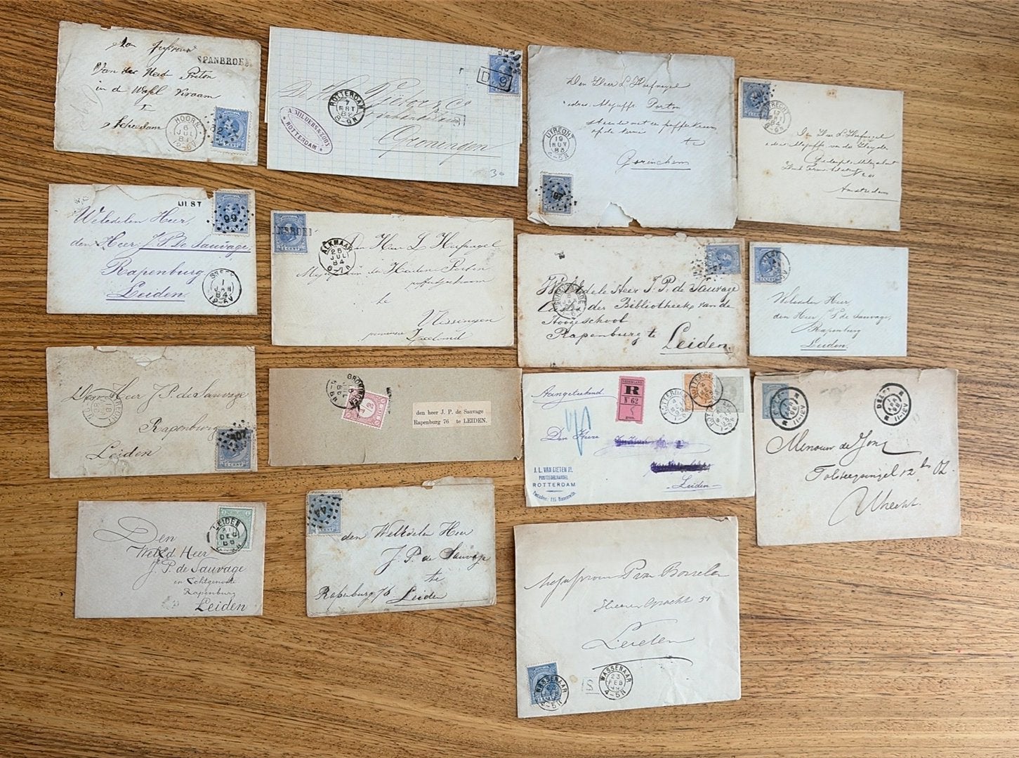 Envelop Nederland 15 stuks, Postzegels en Munten, Ophalen of Verzenden, Envelop