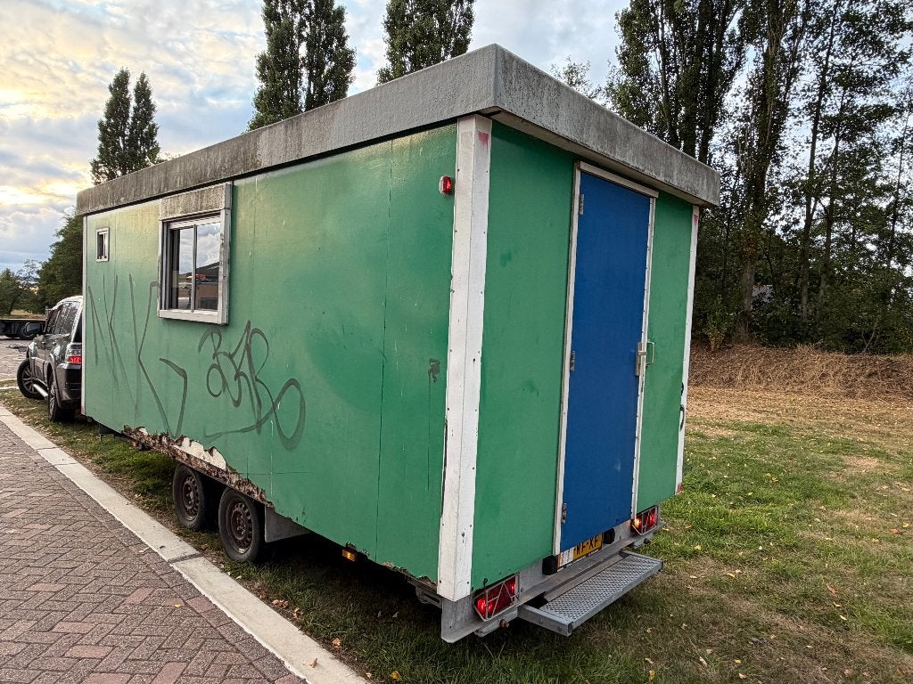 Grote houten schaftwagen 5,10 x 2,30 meter, Ophalen of Verzenden